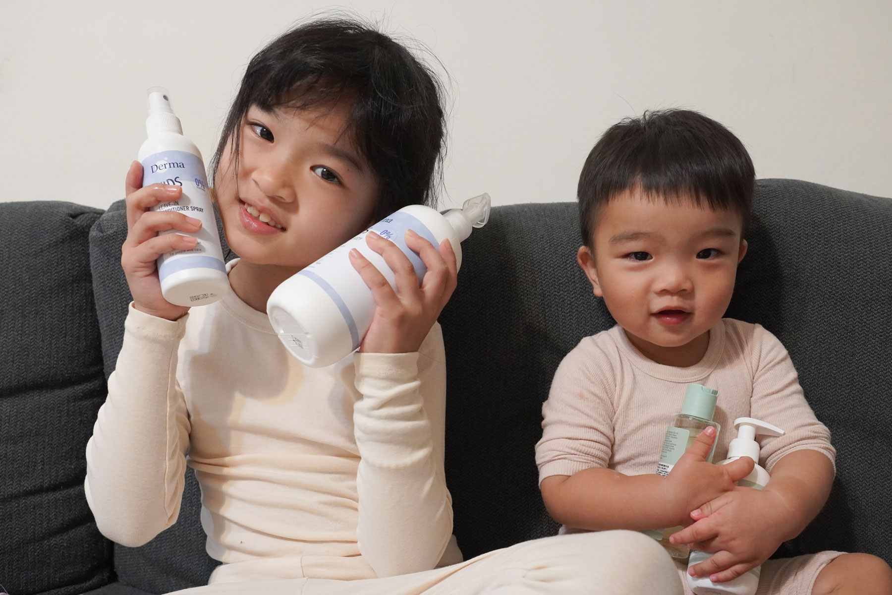 育兒｜兩寶媽真心推薦！Derma 無香寶寶乳液＆兒童乳液｜易敏肌必備的護膚好物