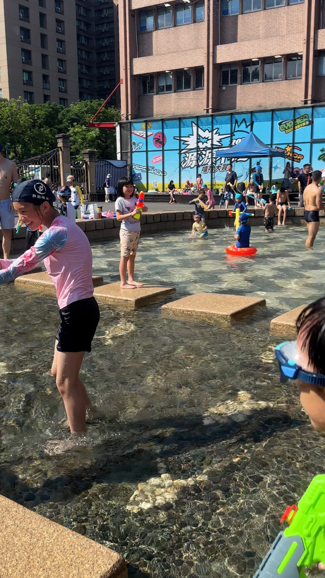 台北｜親子玩水景點，自來水園區重新改裝開幕
