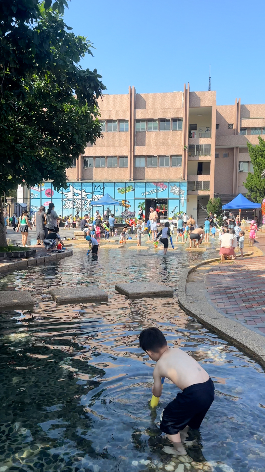 台北｜親子玩水景點，自來水園區重新改裝開幕